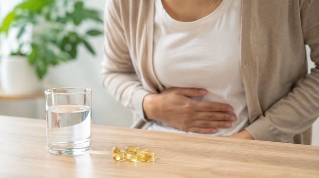 Uống Omega 3 đúng với liều lượng và hướng dẫn sẽ không ảnh hưởng đến dạ dày