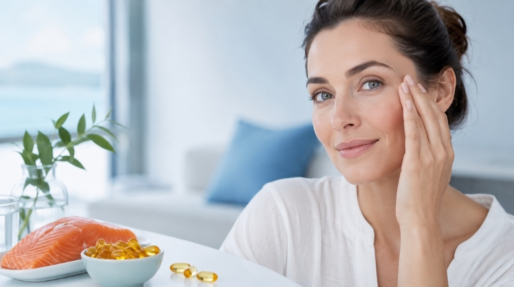Uống Omega 3 hỗ trợ bổ mắt