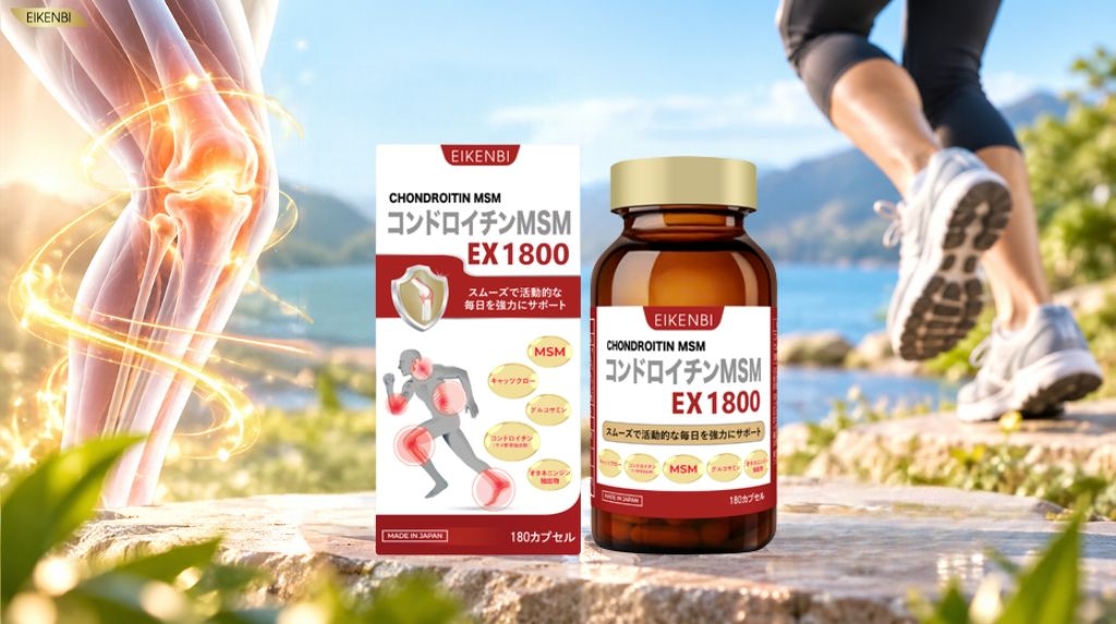Viên uống bổ xương khớp cao cấp Chondroitin MSM EX1800