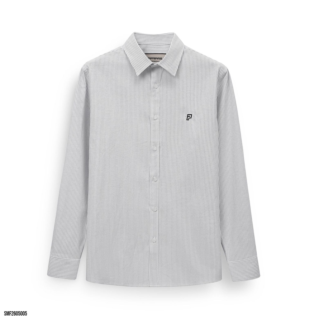 Sơ Mi Tay Dài Fapas Slimfit Embroidery