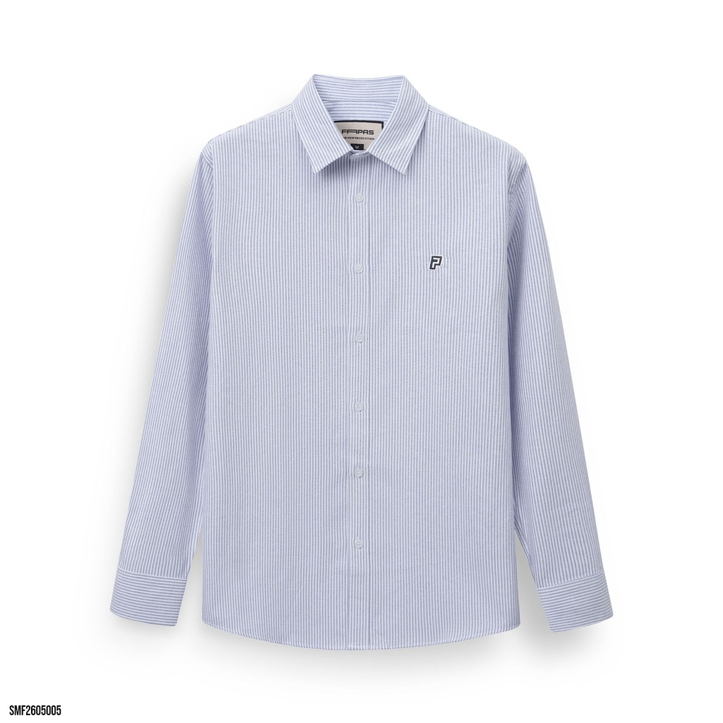 Sơ Mi Tay Dài Fapas Slimfit Embroidery