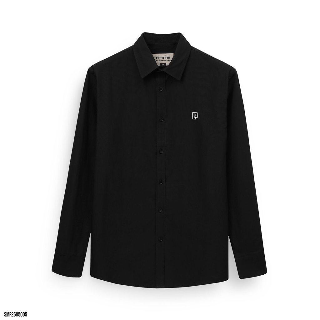 Sơ Mi Tay Dài Fapas Slimfit Embroidery