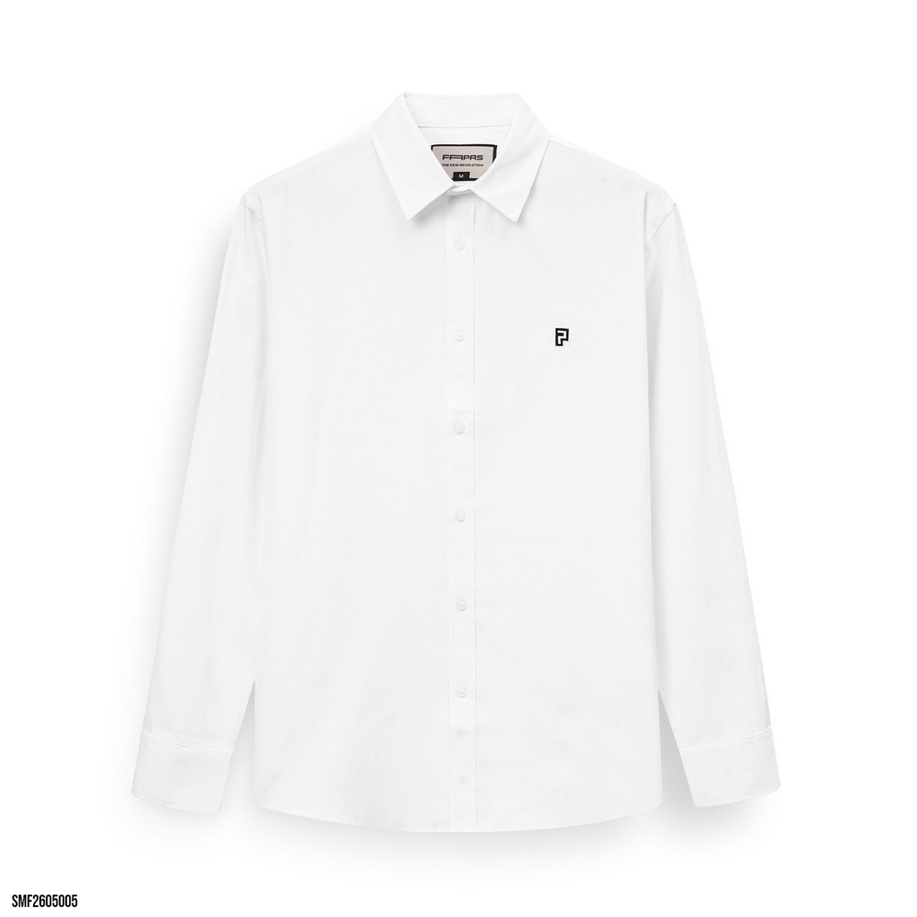 Sơ Mi Tay Dài Fapas Slimfit Embroidery