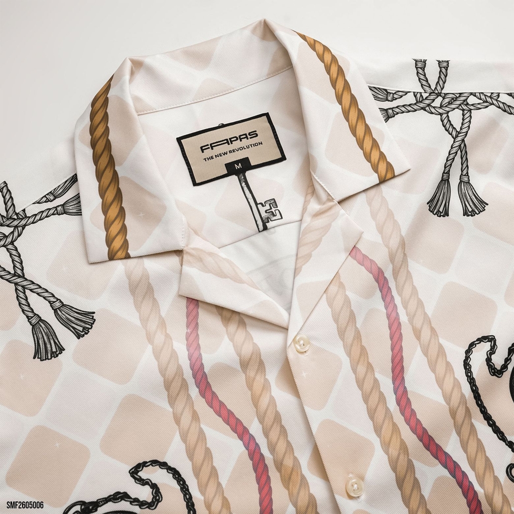 Sơ Mi Tay Ngắn Fapas Relaxed Sailor