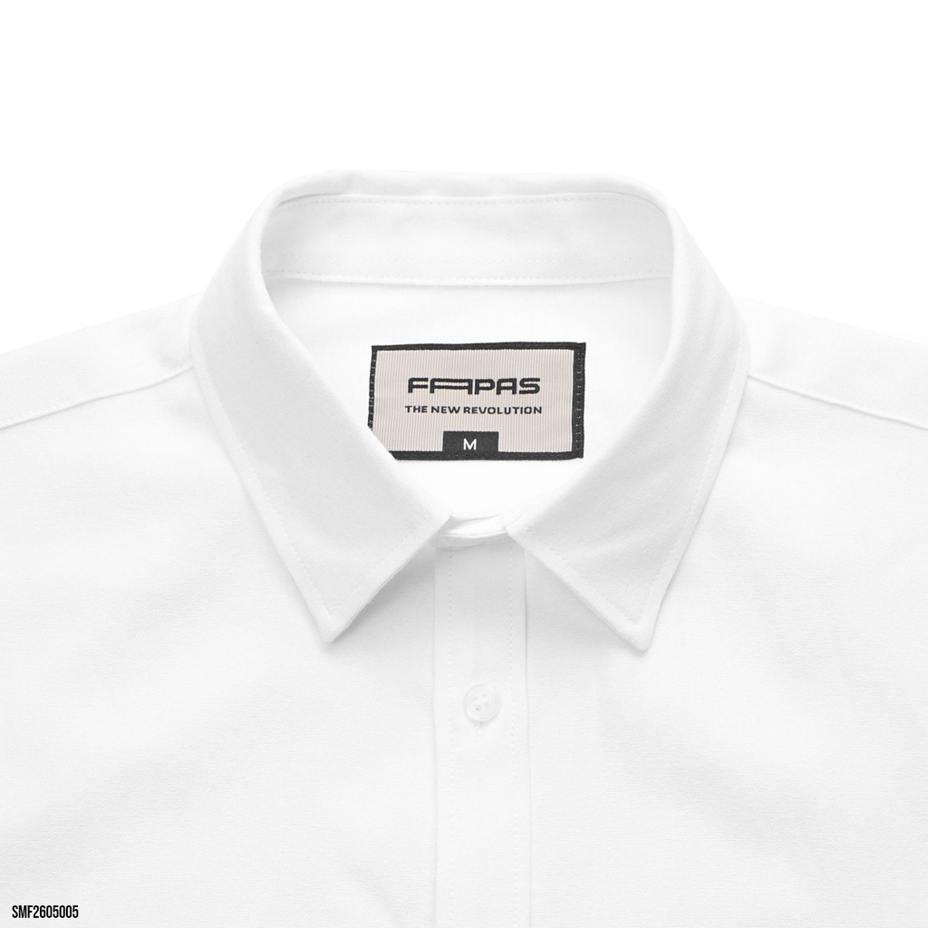 Sơ Mi Tay Dài Fapas Slimfit Embroidery
