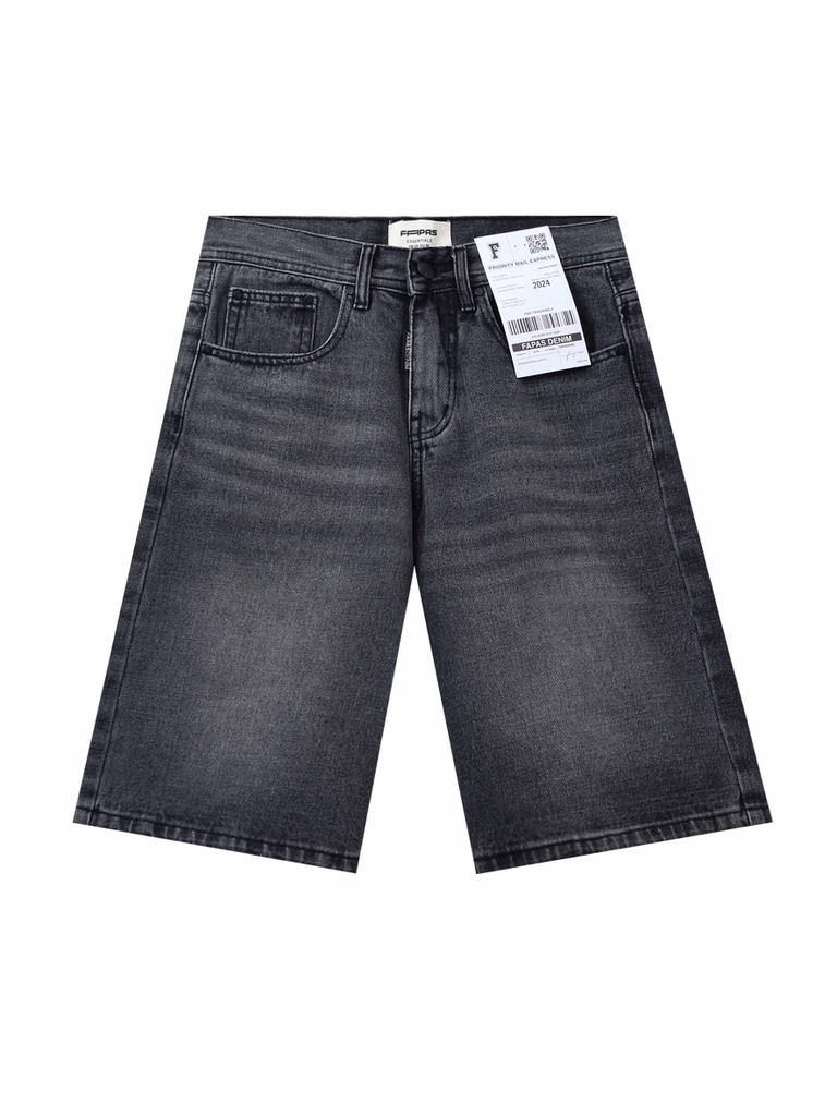Quần Shorts Jean Straight Fit Table