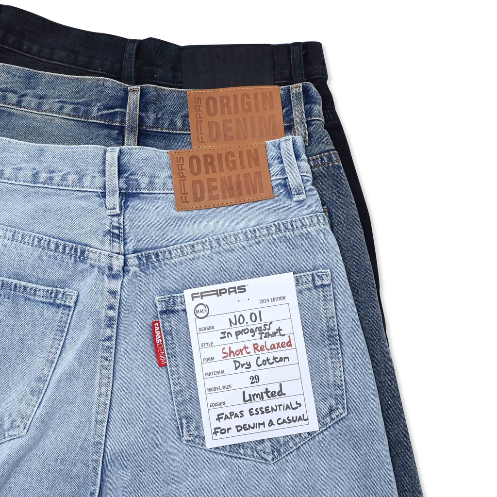 Quần Shorts Jean Relaxed Place