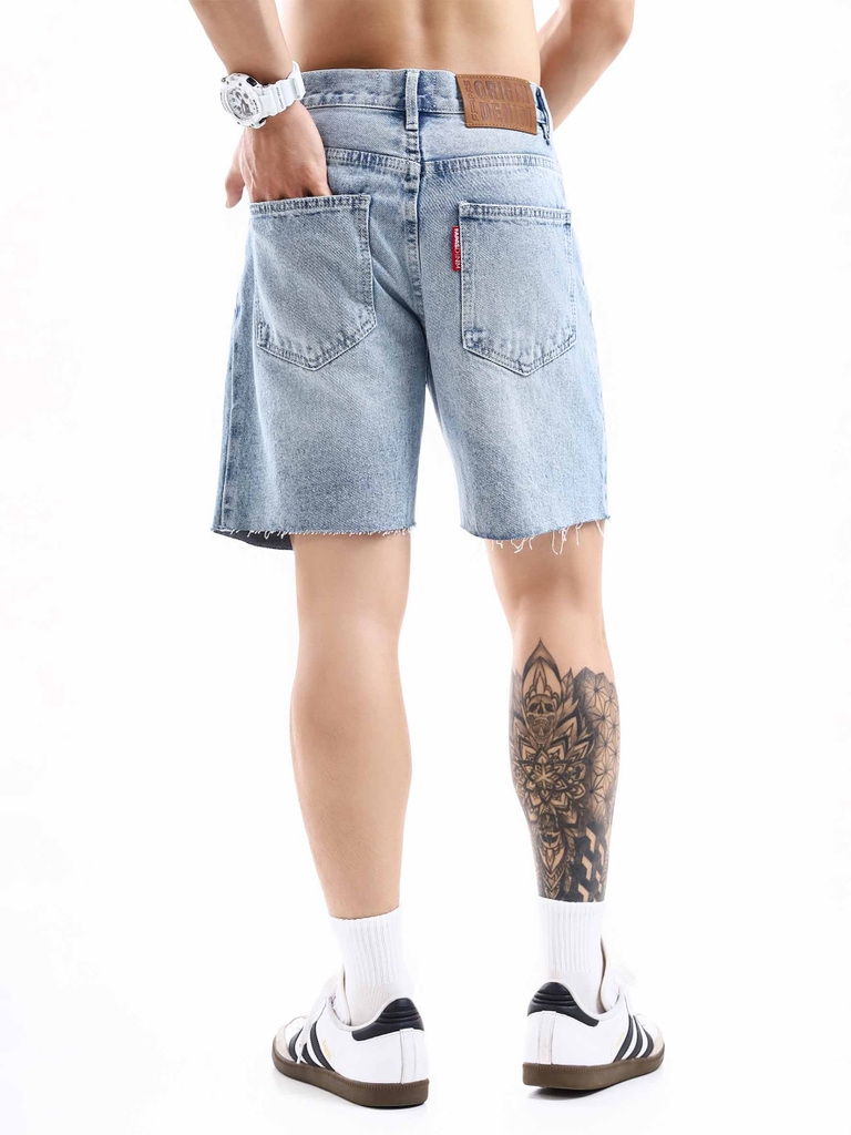 Quần Shorts Jean Relaxed Place