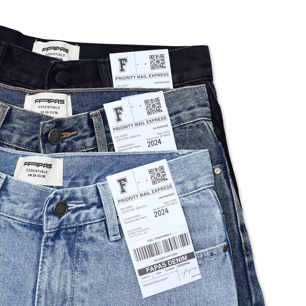 Quần Shorts Jean Relaxed Place