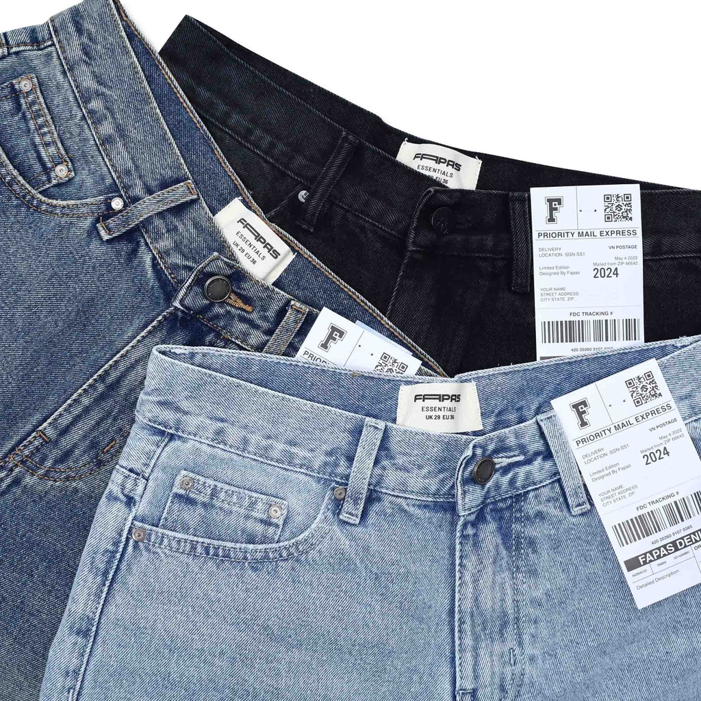 Quần Shorts Jean Relaxed Place