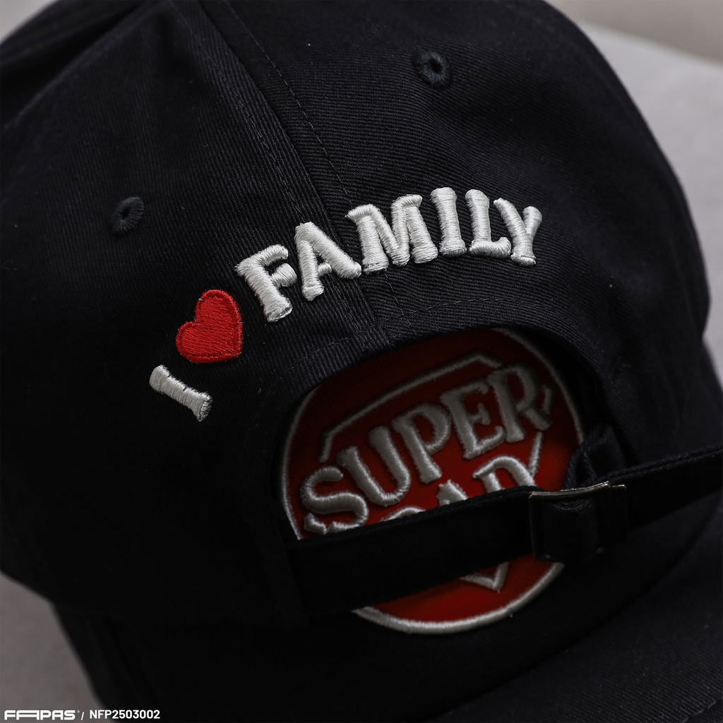 Nón Fapas Superdad - Đen