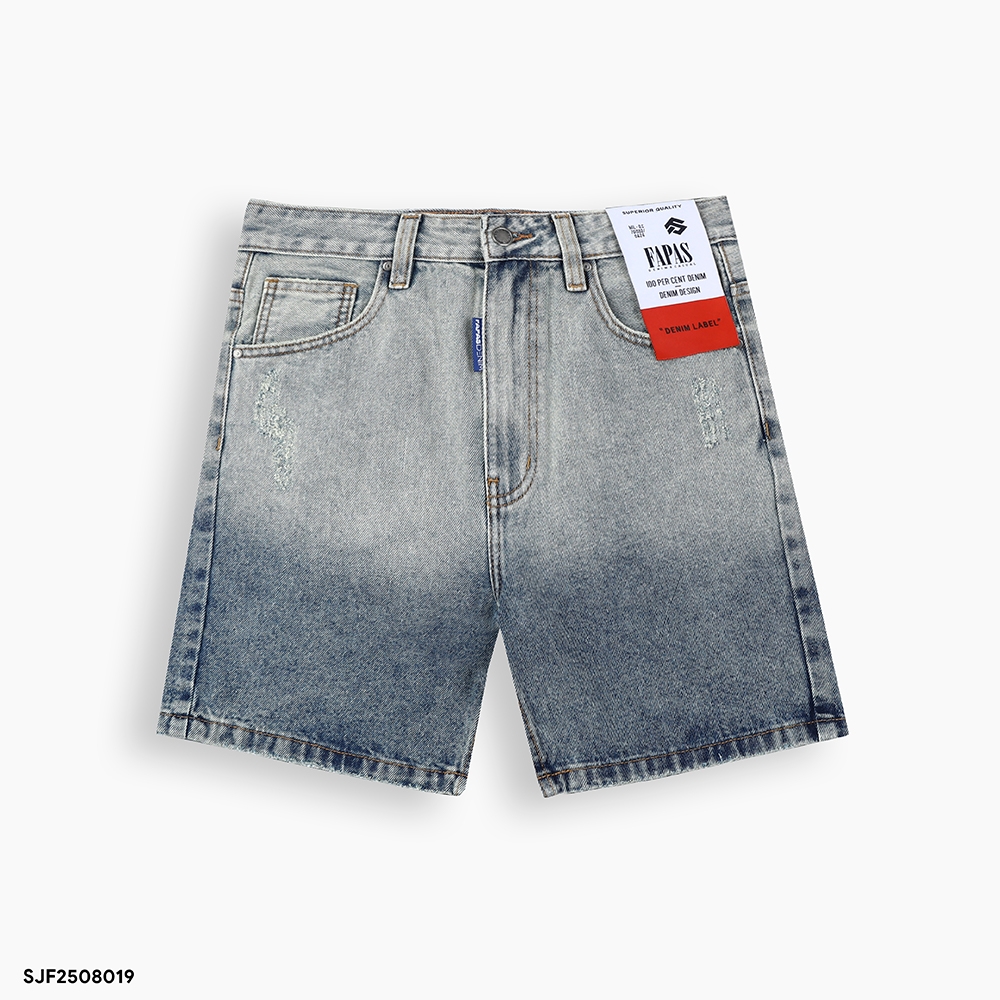 Shorts Jean Fapas Relaxed Growing