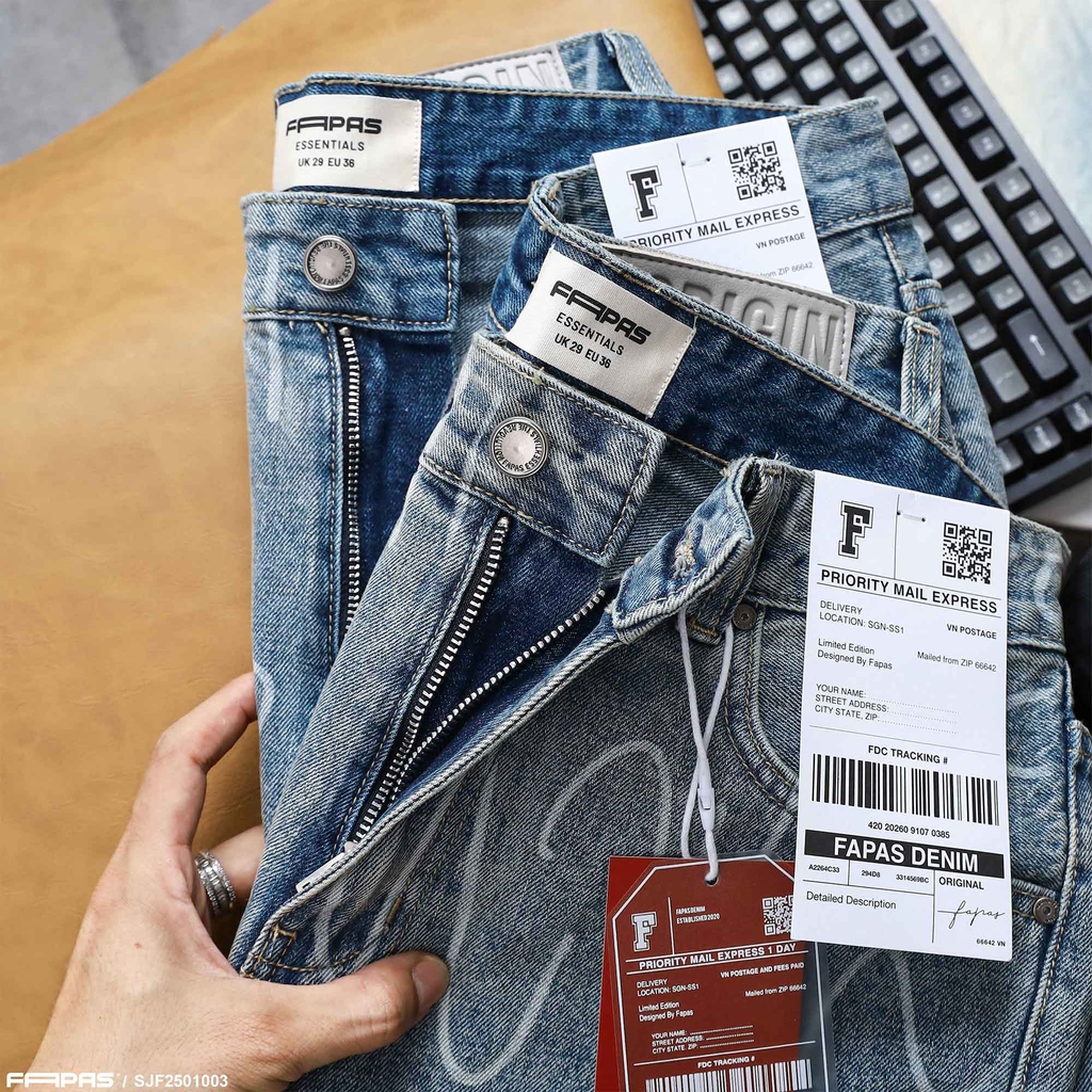 Short Jean Fapas Relaxed Any