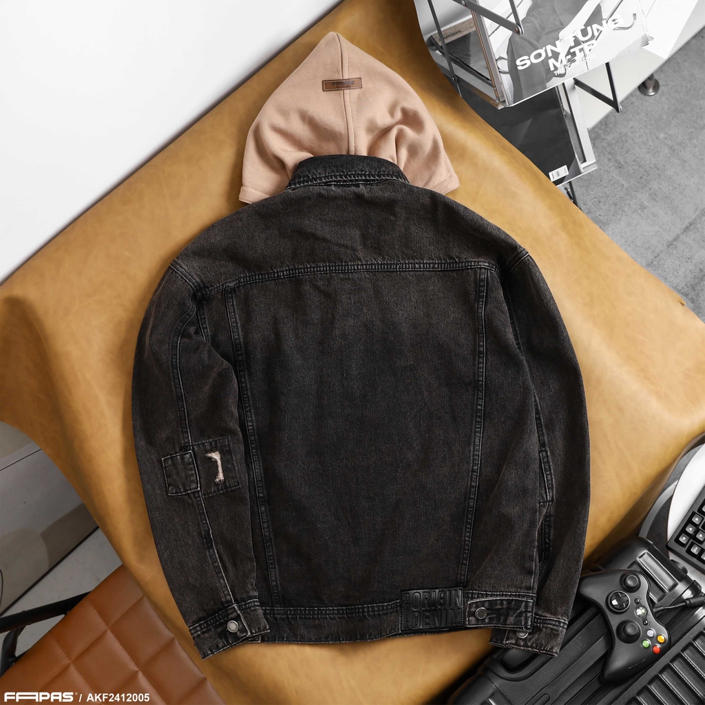 Áo Khoác Jean Fapas Relaxed Bio
