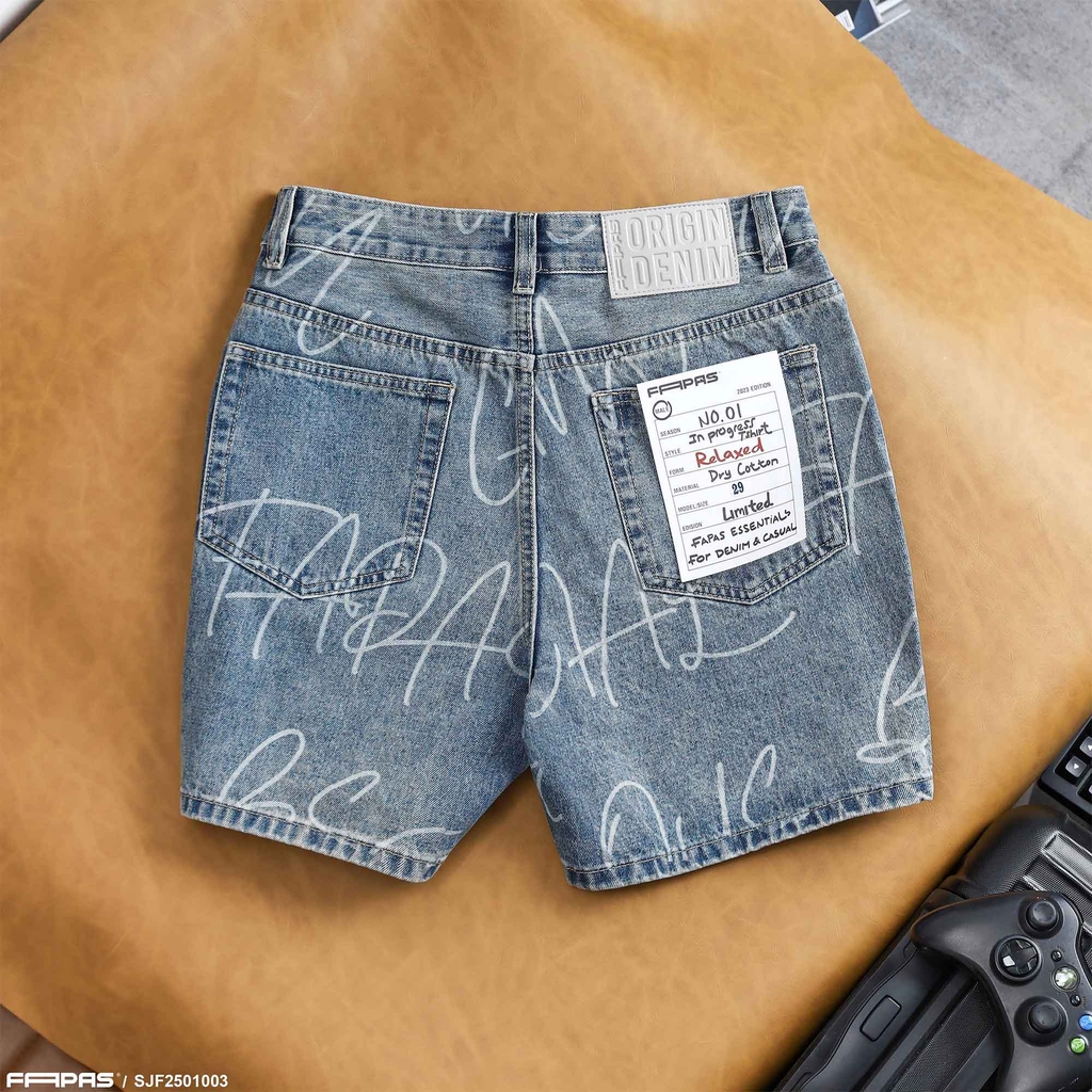 Short Jean Fapas Relaxed Any