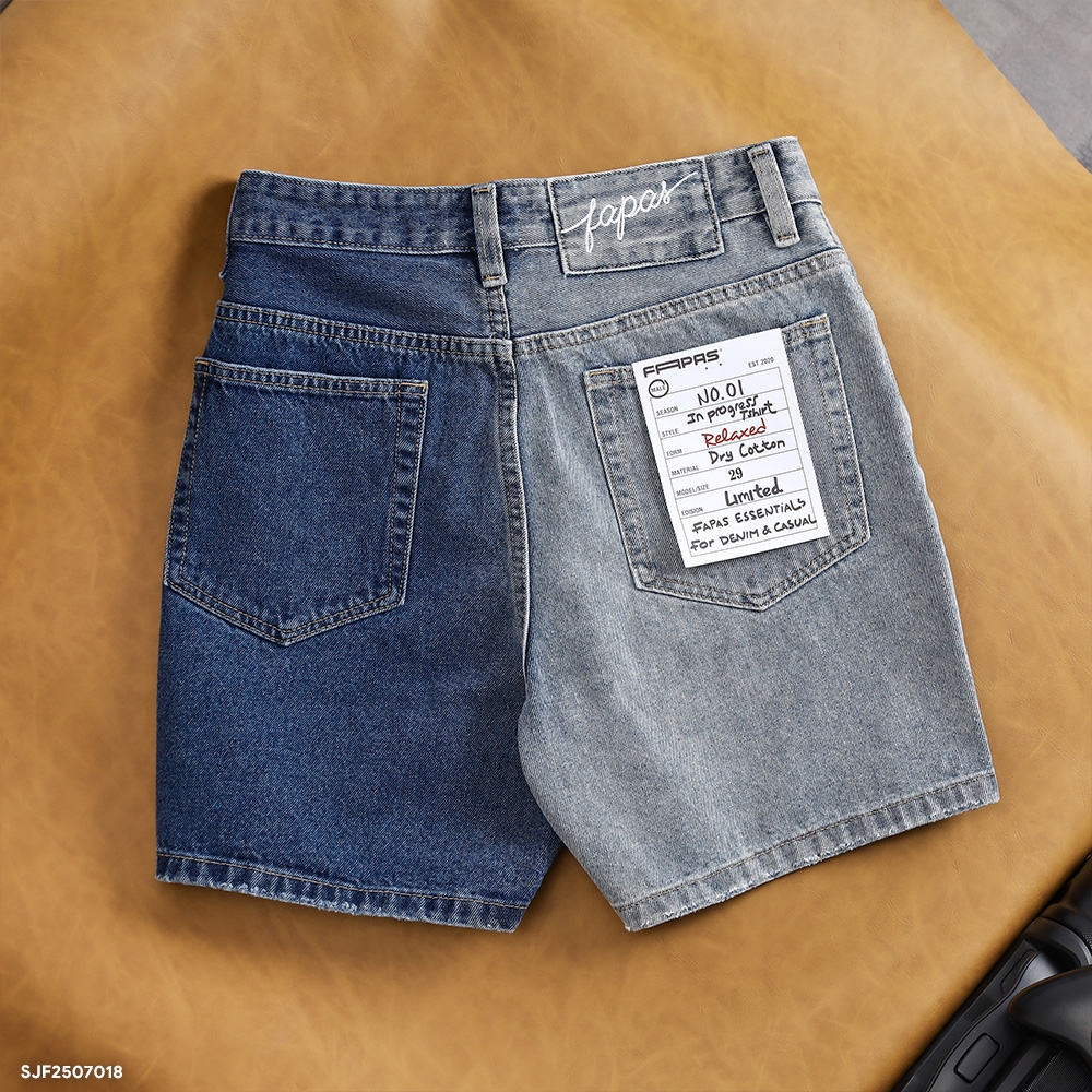Shorts Jean Fapas Relaxed Tree