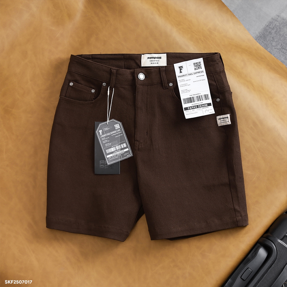 Shorts Kaki Fapas Relaxed Maya