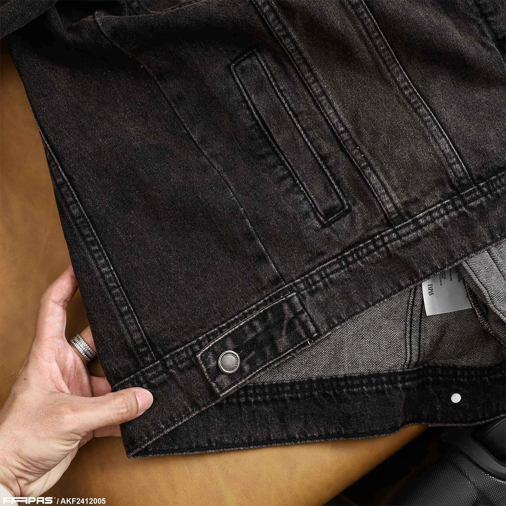 Áo Khoác Jean Fapas Relaxed Bio