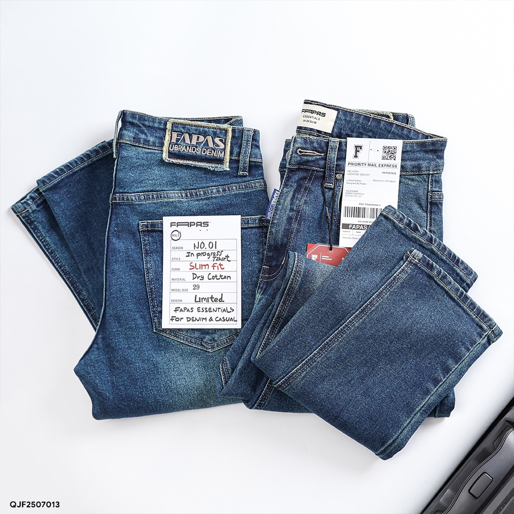 Quần Jeans Fapas Slimfit Cousin