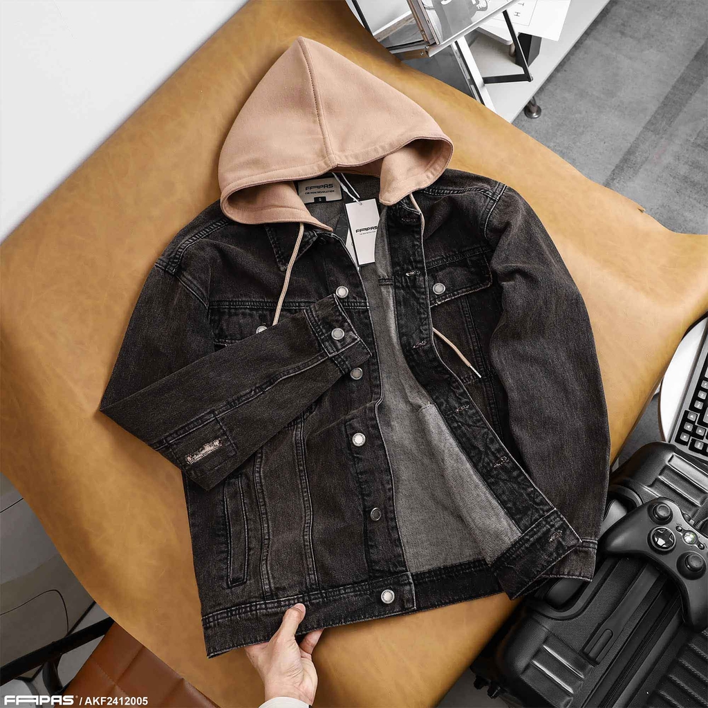 Áo Khoác Jean Fapas Relaxed Bio