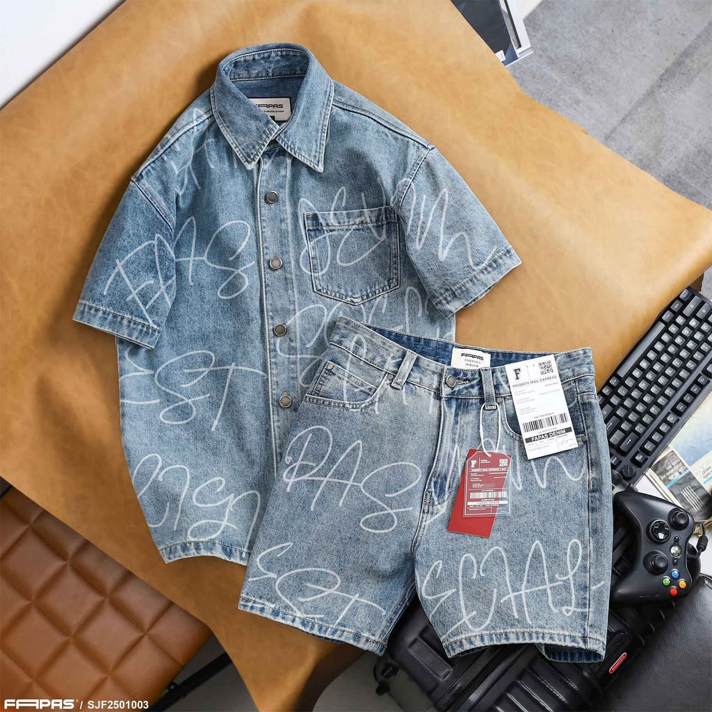 Short Jean Fapas Relaxed Any
