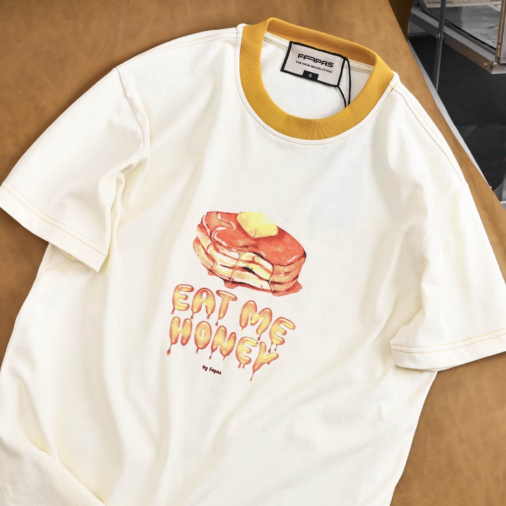 Áo Thun Ngắn Relaxed Honey