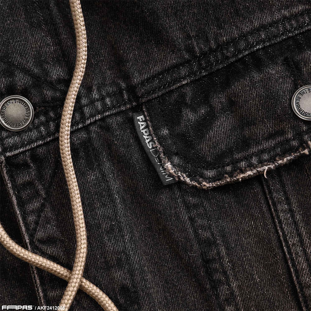 Áo Khoác Jean Fapas Relaxed Bio