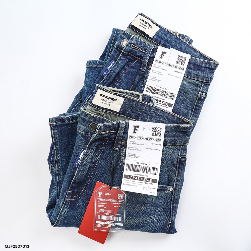 Quần Jeans Fapas Slimfit Cousin
