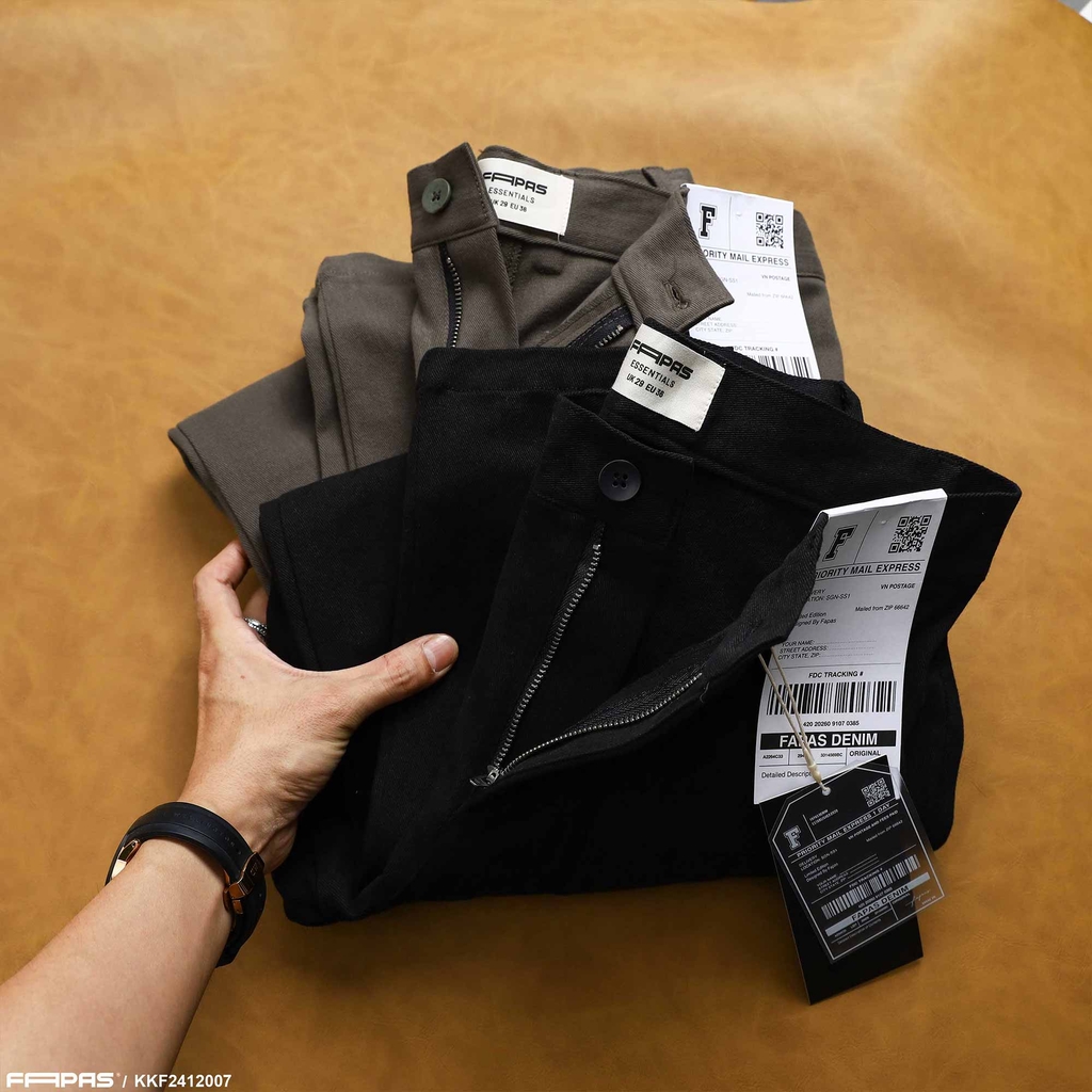 Kaki Fapas Slimfit Box