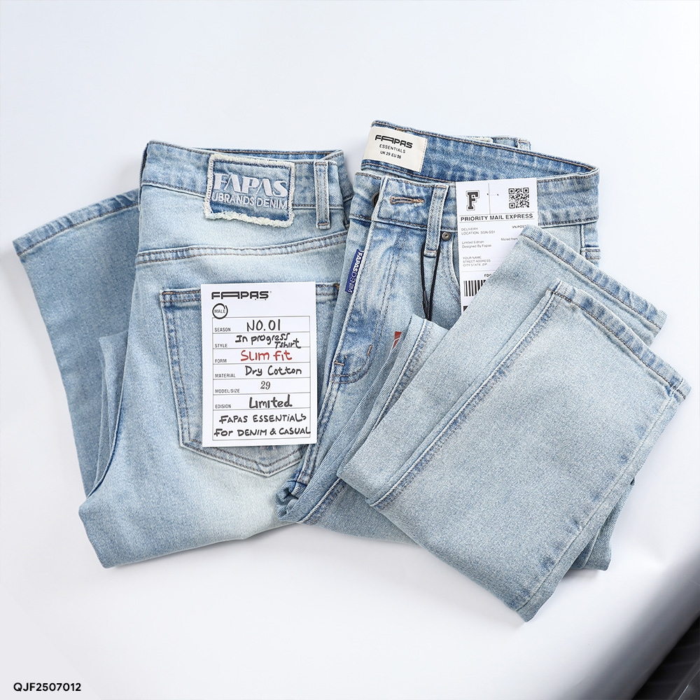 Quần Jeans Fapas Slimfit Coach