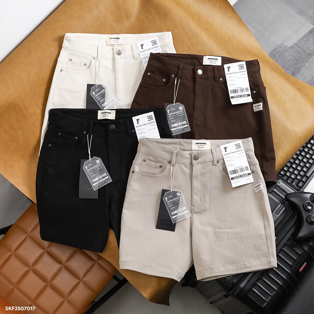 Shorts Kaki Fapas Relaxed Maya