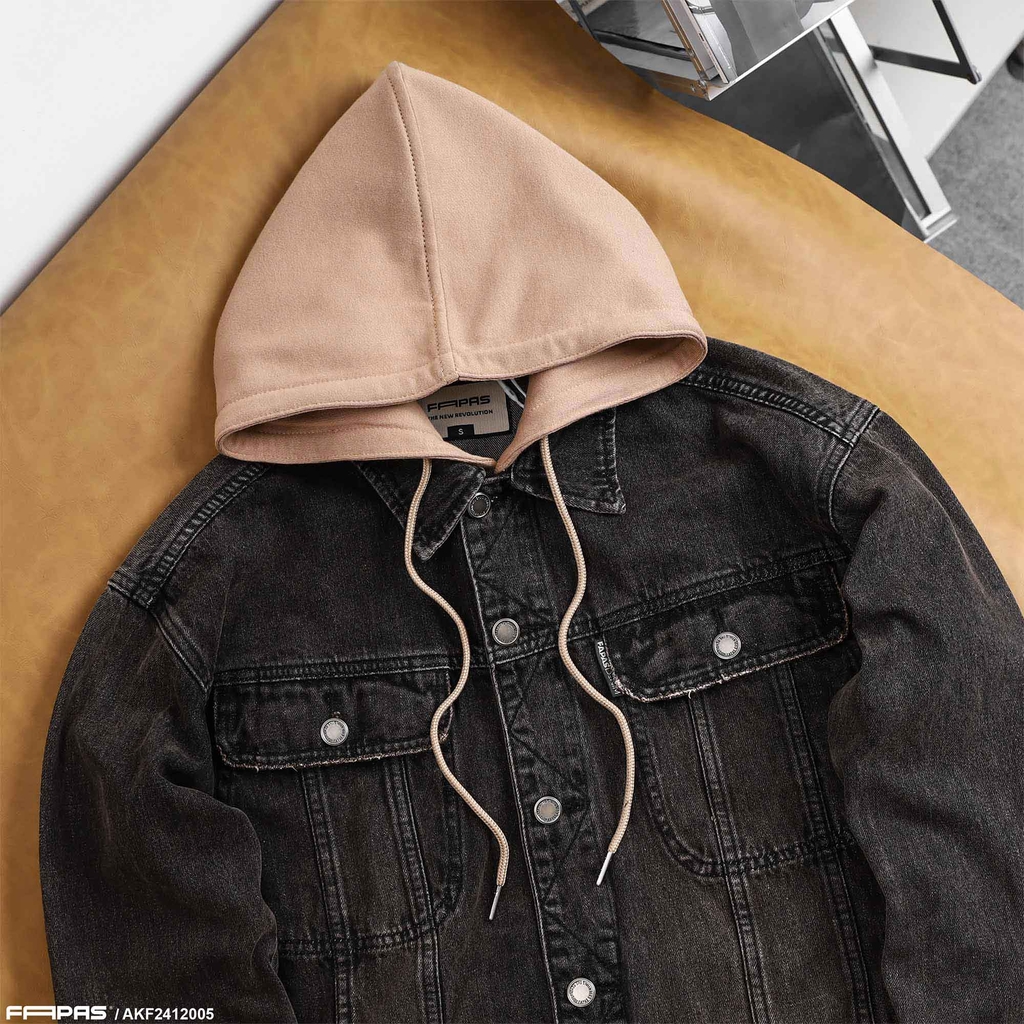 Áo Khoác Jean Fapas Relaxed Bio