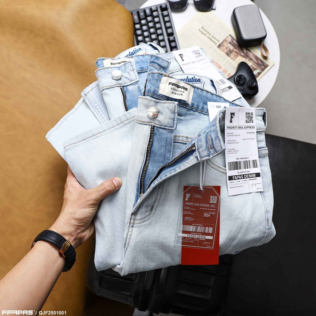 Quần Jean Fapas Slimfit Narrow