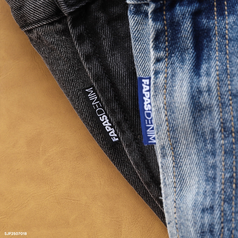 Shorts Jean Fapas Relaxed Tree