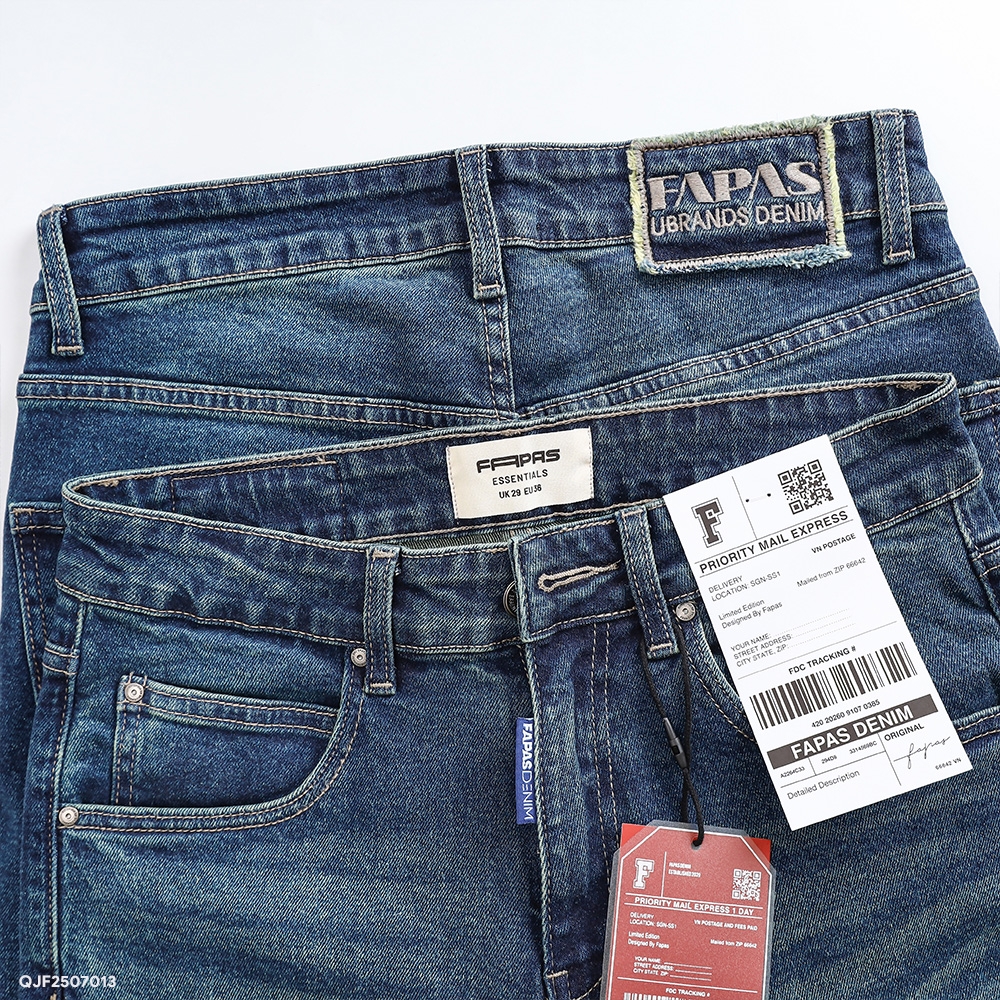 Quần Jeans Fapas Slimfit Cousin