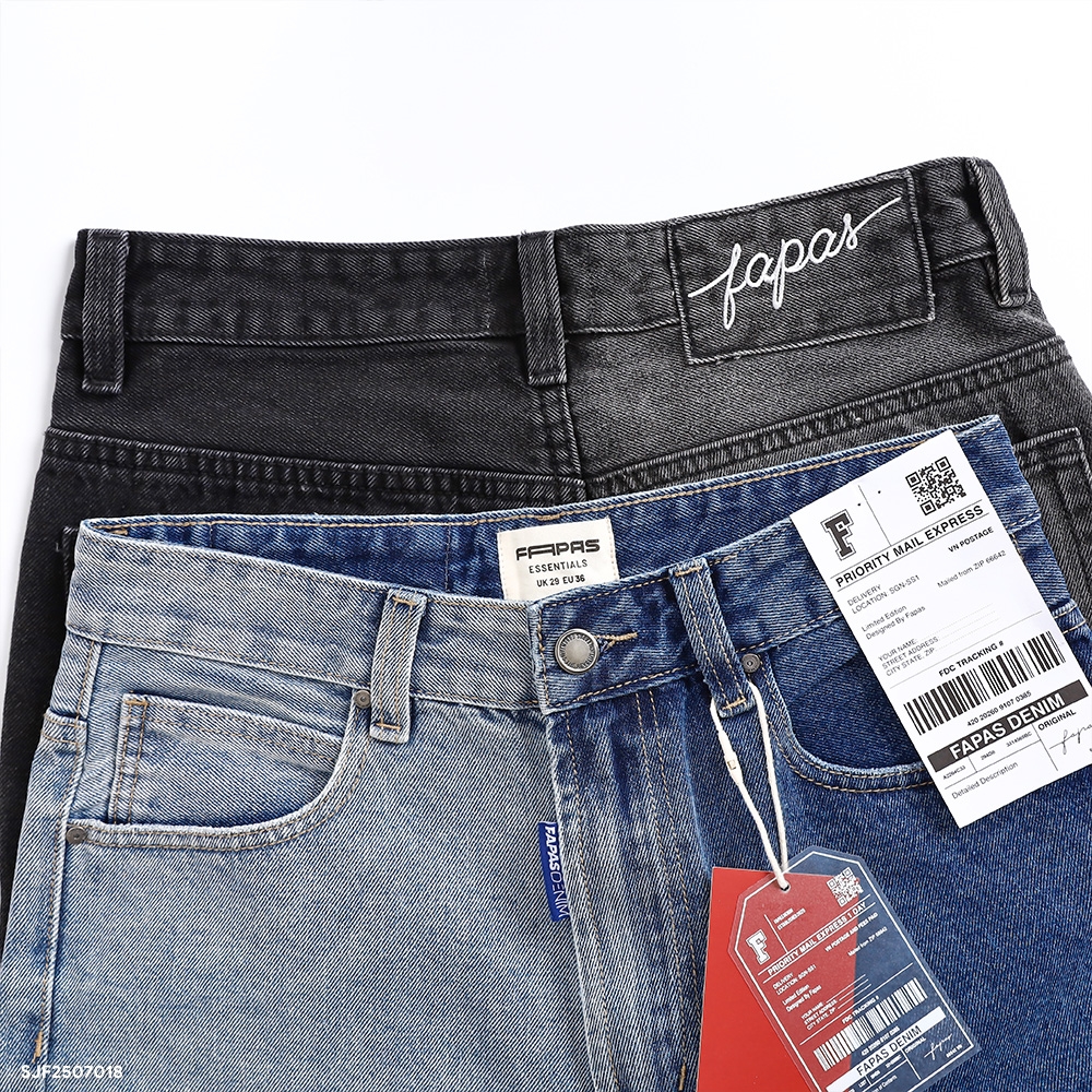 Shorts Jean Fapas Relaxed Tree