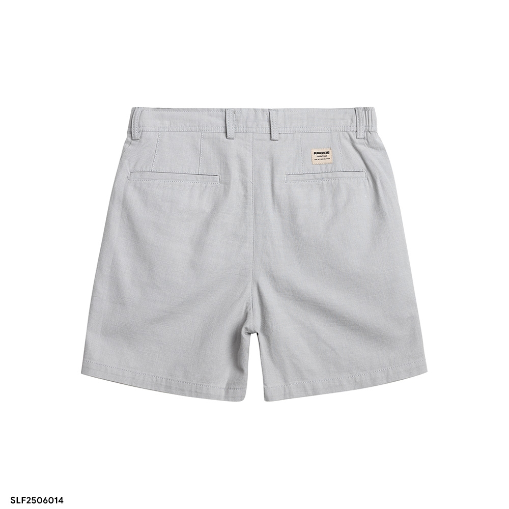 Shorts Linen Fapas Relaxed Hidden