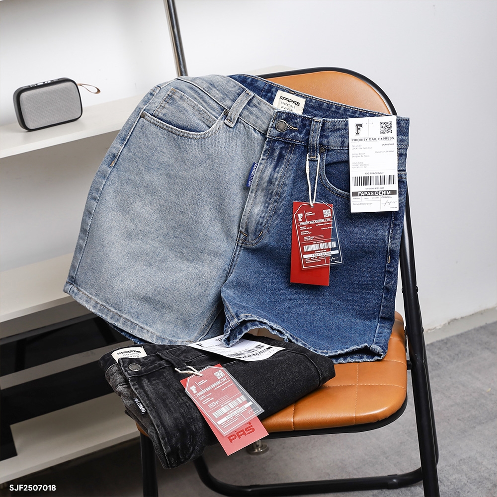 Shorts Jean Fapas Relaxed Tree