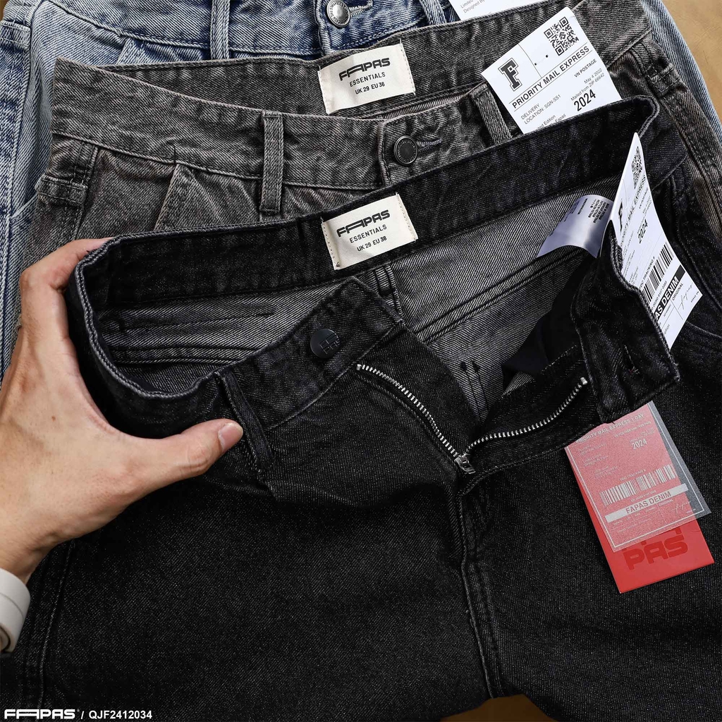 Quần Jean Fapas Crop Fit Nomi