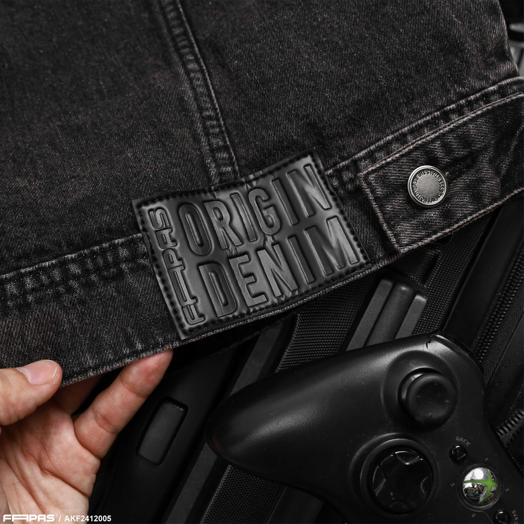 Áo Khoác Jean Fapas Relaxed Bio