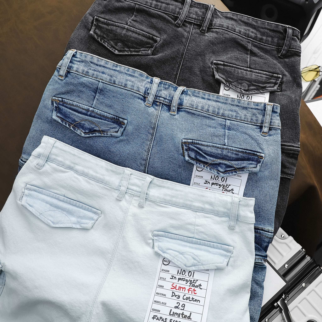 Quần Shorts Jean Slimfit Ali