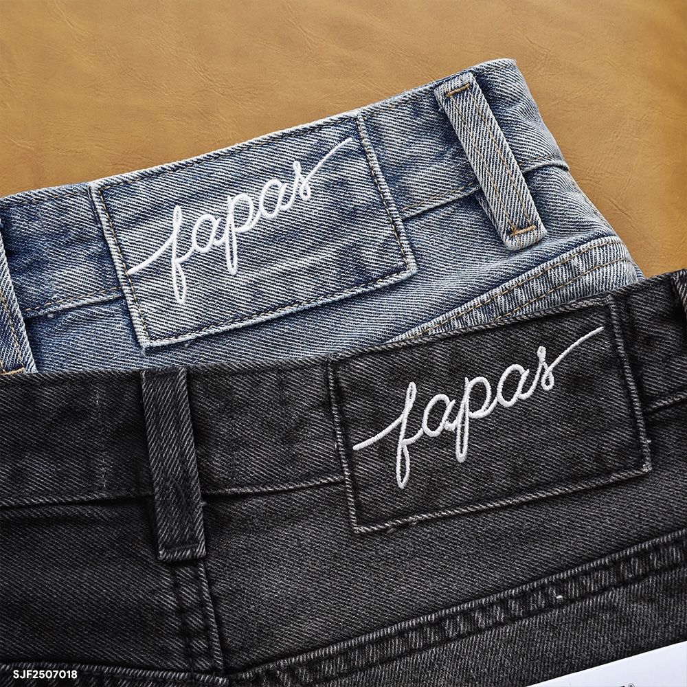 Shorts Jean Fapas Relaxed Tree