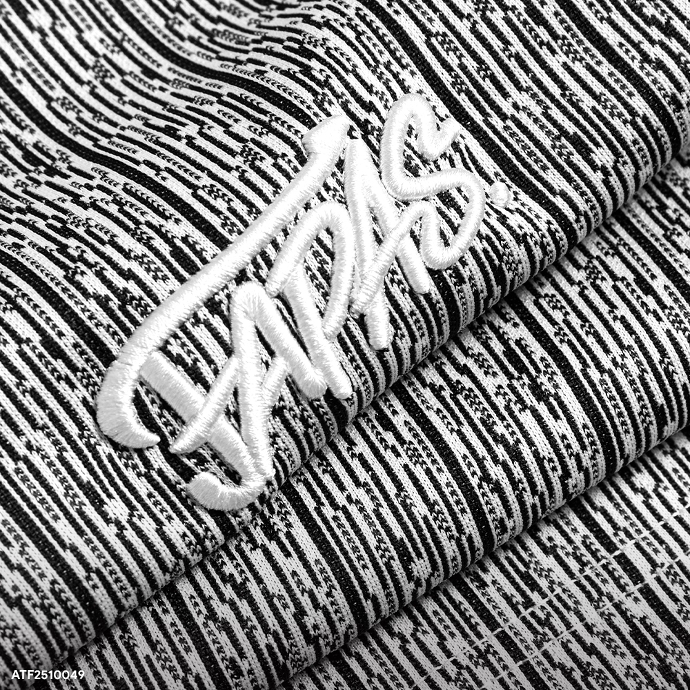 Áo Thun Fapas Boxy Jacquard