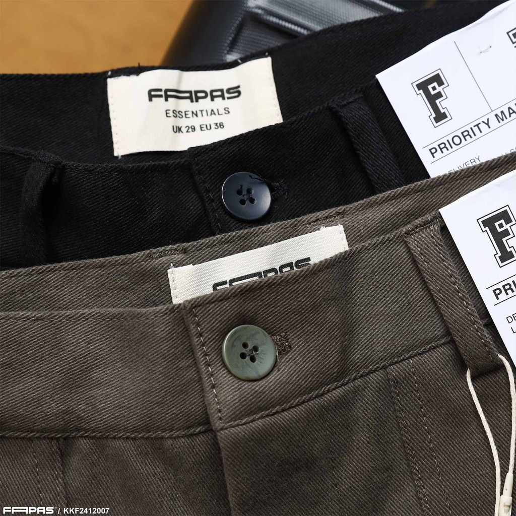 Kaki Fapas Slimfit Box