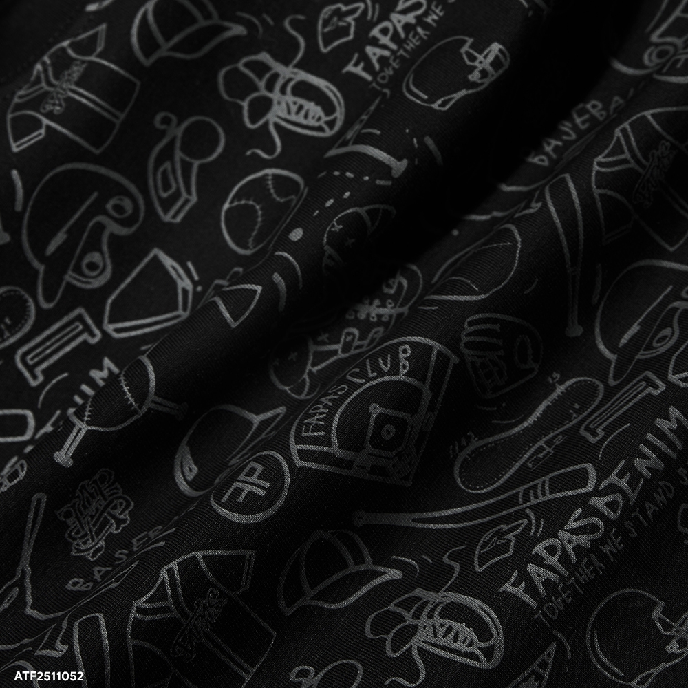 Áo Thun Fapas Relaxed Baseball