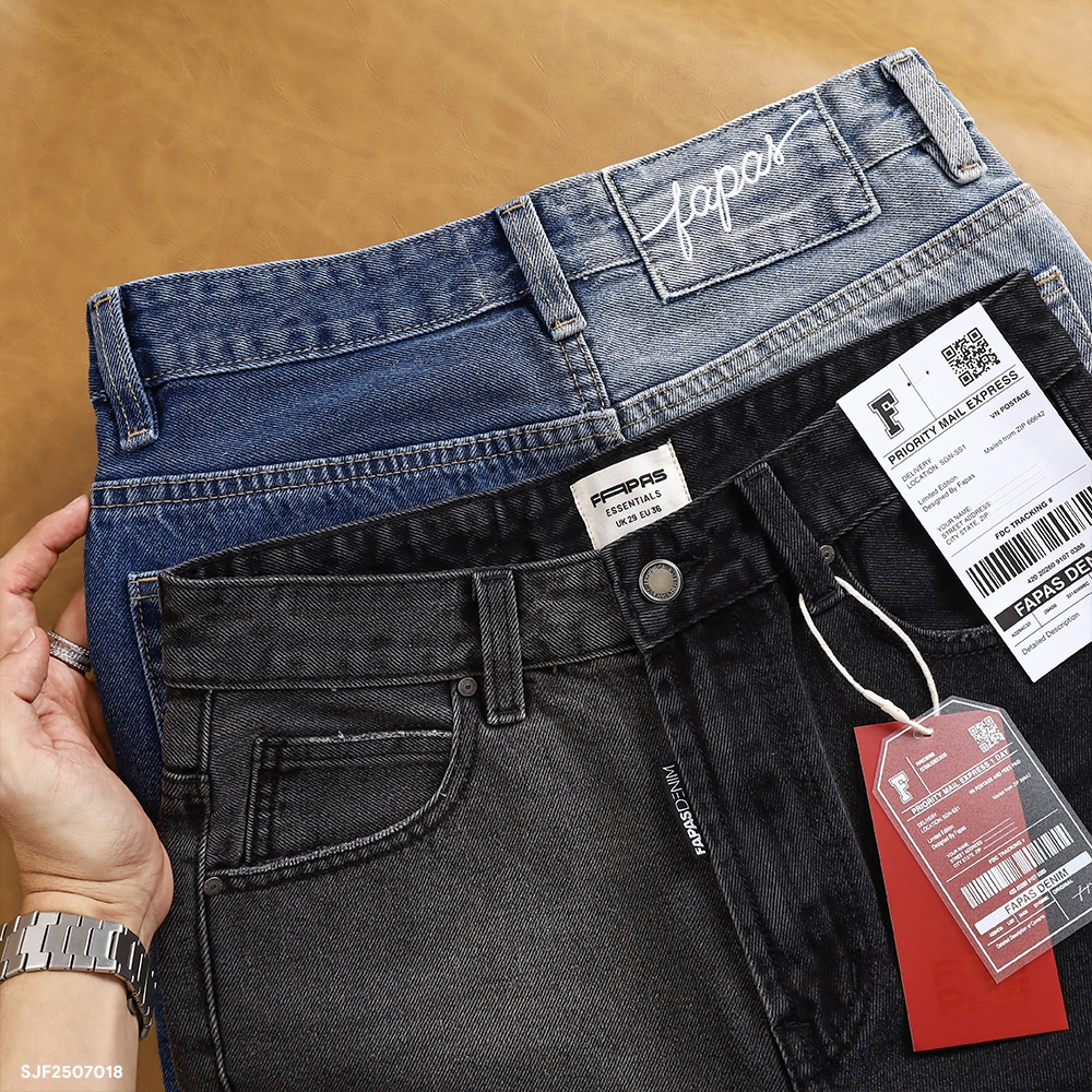 Shorts Jean Fapas Relaxed Tree