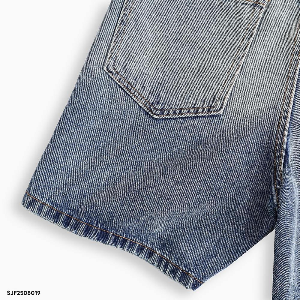 Shorts Jean Fapas Relaxed Growing