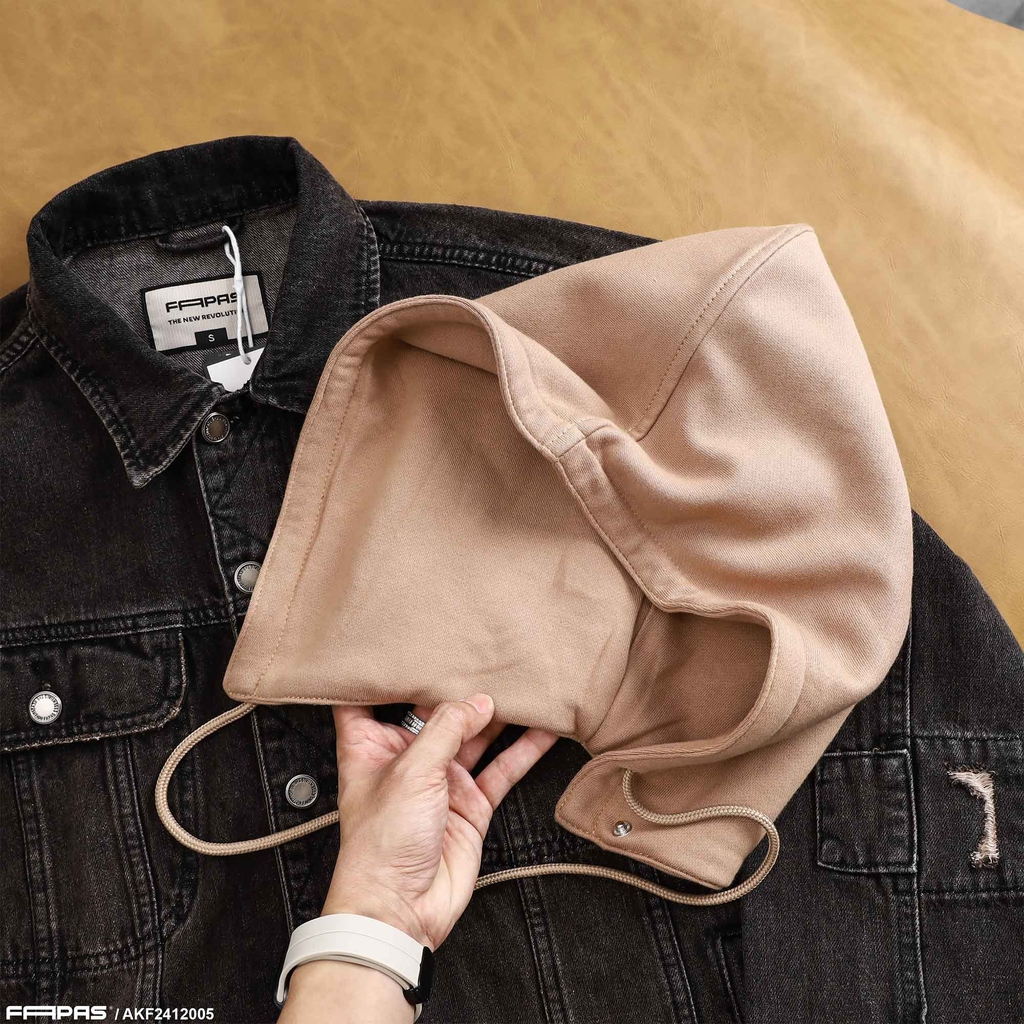 Áo Khoác Jean Fapas Relaxed Bio