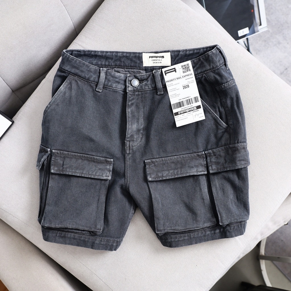 Quần Shorts Kaki Relaxed Multi