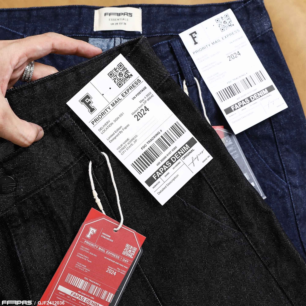 Quần Jean Fapas Crop Fit Here
